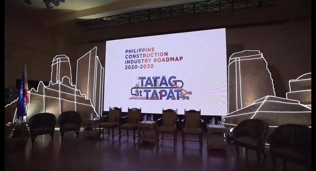 Launch of the Philippine Construction Industry Roadmap for 2020-2030
