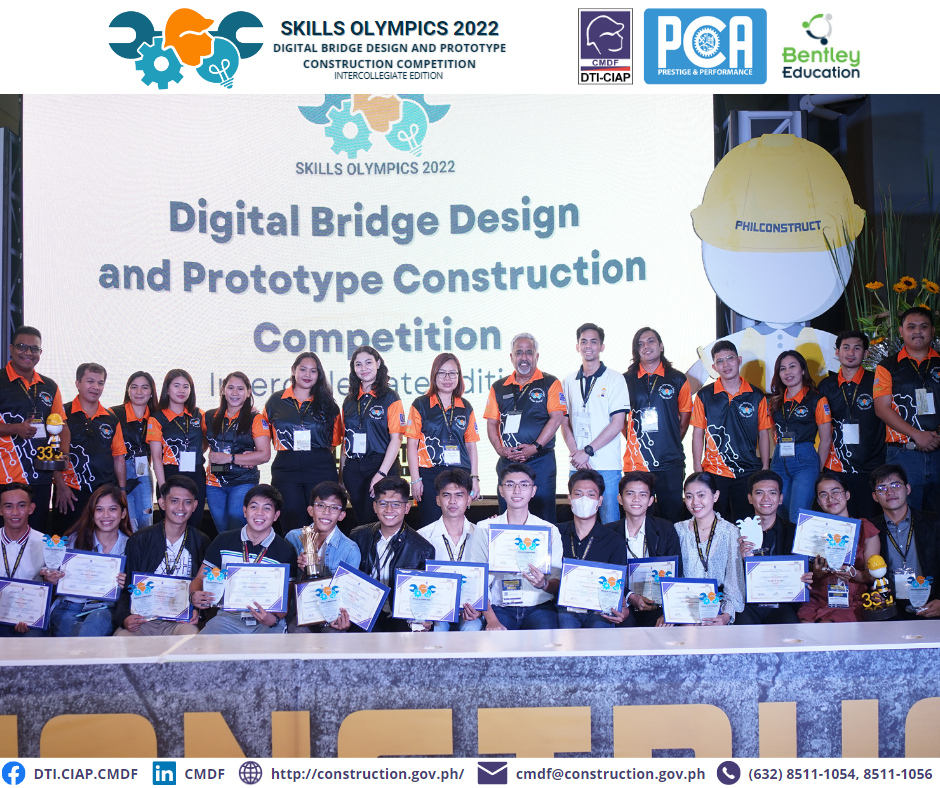 CDMF concludes the first-ever Skills Olympics Digital Bridge Design and Prototype Construction Competition