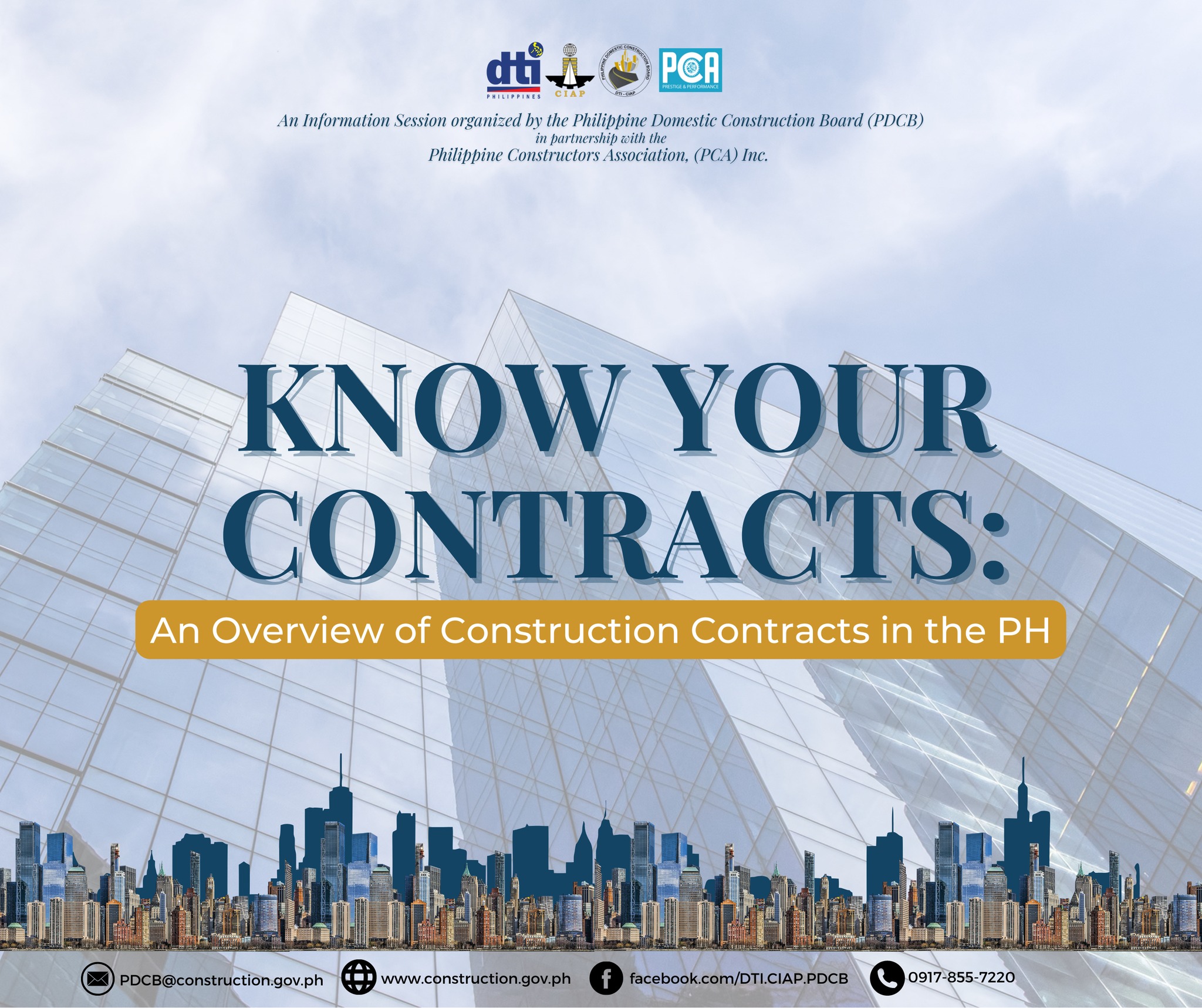 PDCB Conducts “Know Your Contracts: An Overview of Construction Contracts in the Philippines” at the sidelines of Philconstruct Manila 2022