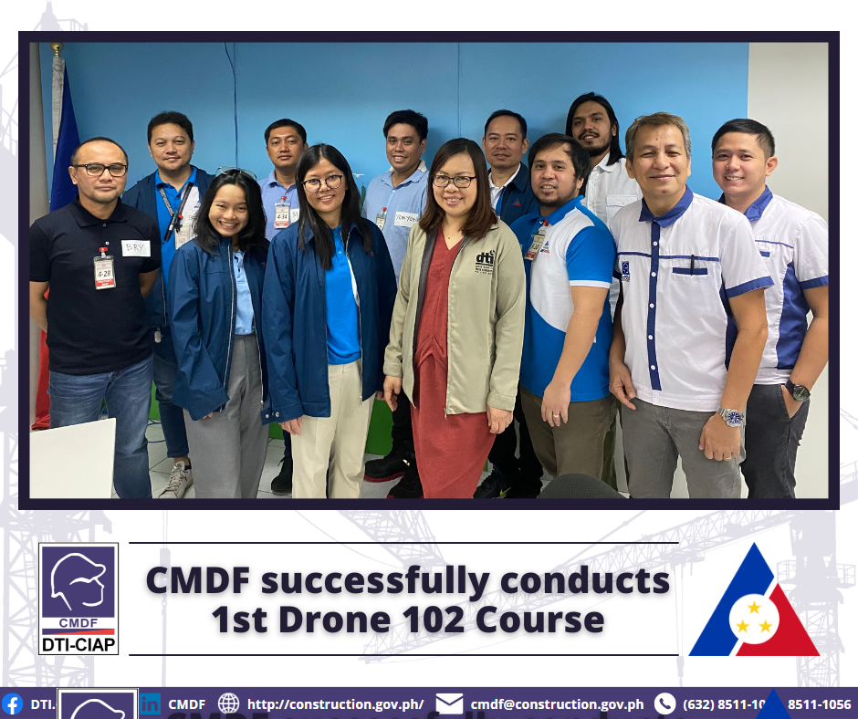 CMDF successfully conducts 1st Drone 102 Course