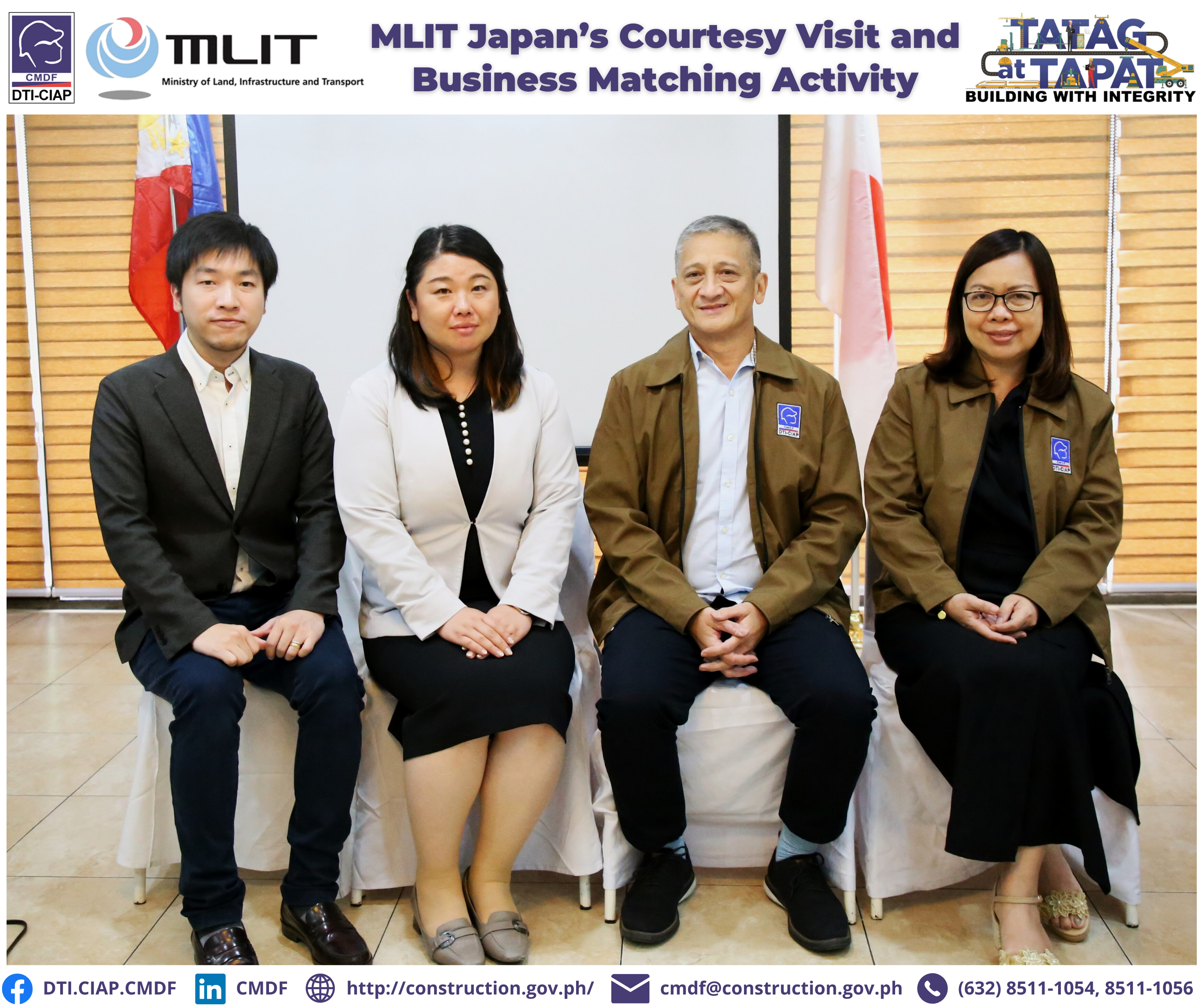 MLIT Japan’s Courtesy Visit and Business Matching Activity