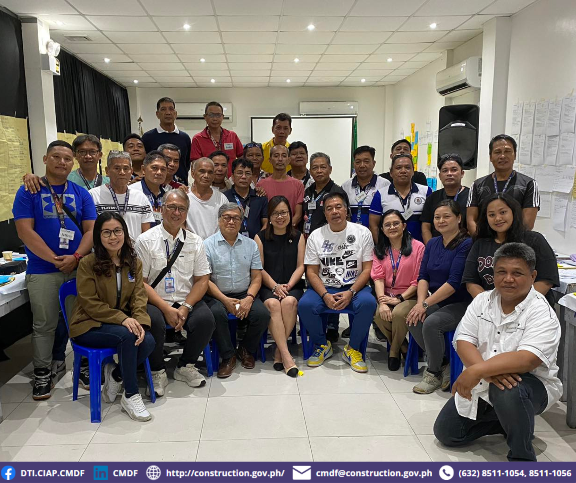 DEPW-Manila successfully completes CMDF’s Foremanship Training and Certification Program