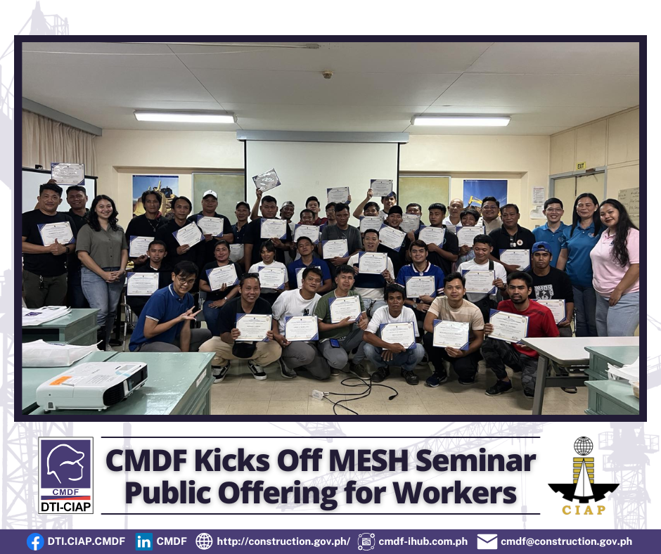 CMDF Kicks Off MESH Seminar Public Offering for Workers